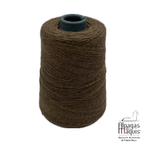 Fil alpaga taupe BRG462 / cône