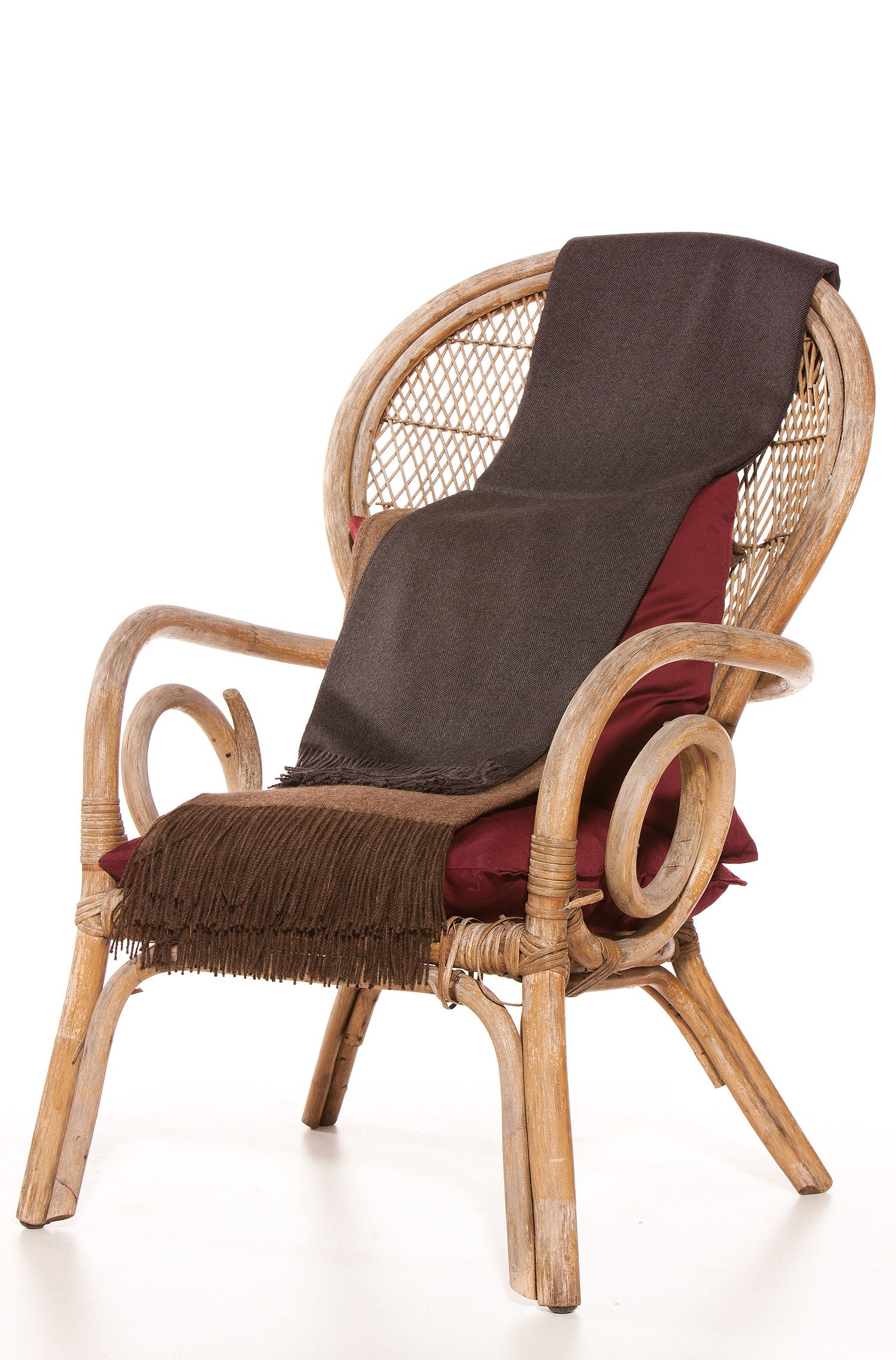 Plaid couverture motif chevrons - 3 variantes