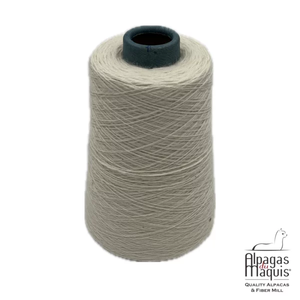 Fil alpaga Gris argent BDSG37 / cône
