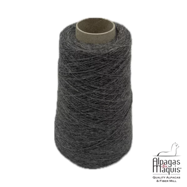 Fil alpaga Gris foncé BDSG38 / cône (Copie)
