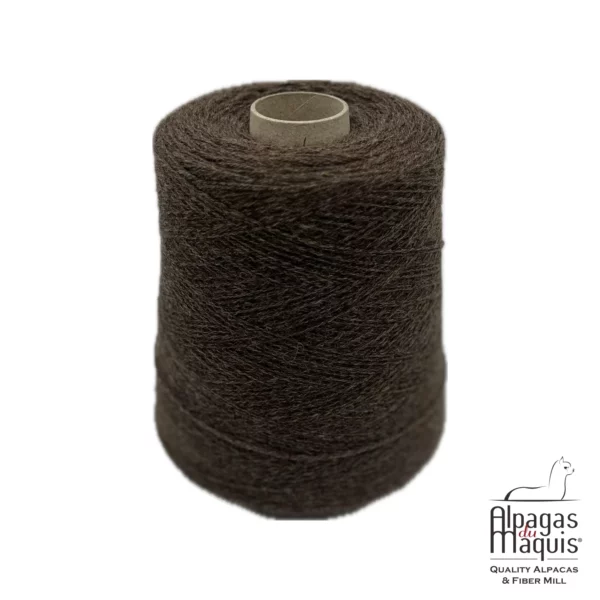 Fil alpaga Gris foncé BDSG38 / cône (Copie) (Copie)